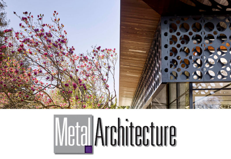 Library’s “Creative Mettle” featured in Metal Architecture Mag