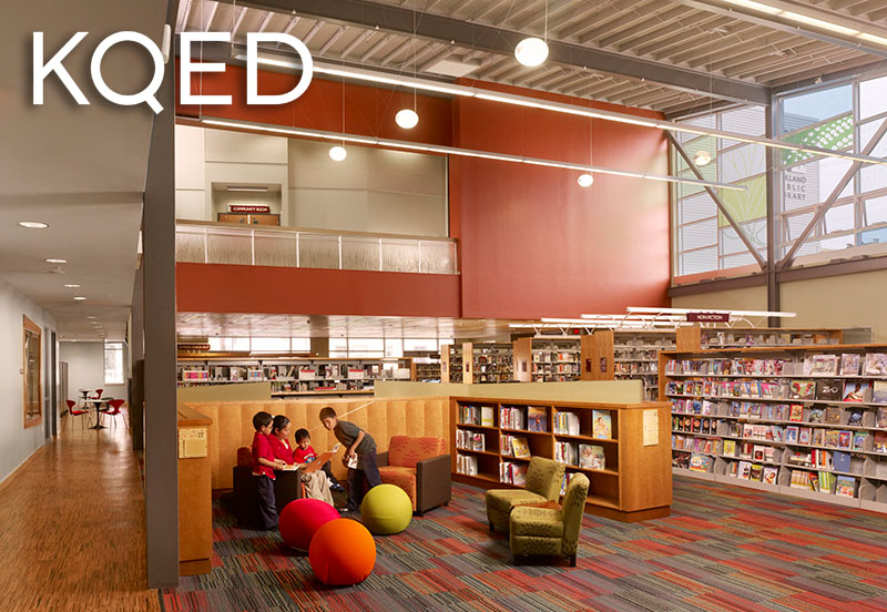 KQED at Oakland’s 81st Ave Library