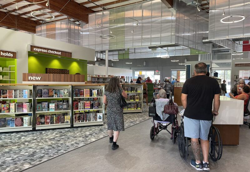 Scotts Valley Library Reopens